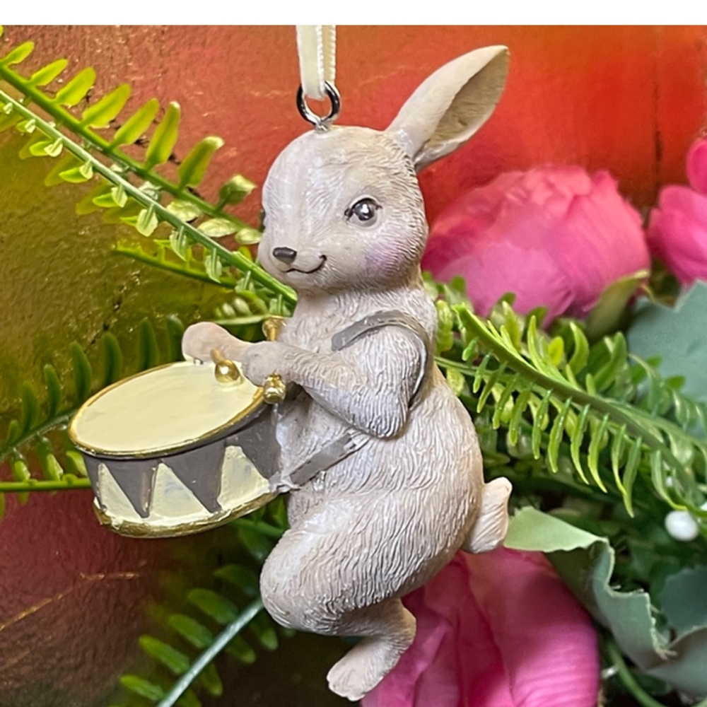 Rachel Ashwell Set Of 3 Musical Woodland Animals Ornaments, NIB - Picture 8 of 9
